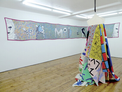 Vue de l'exposition La Moderne, Hilary Crisp Gallery, Londres, 2013, Courtesy de l’artiste et Hilary Crisp Gallery © ADAGP, 2015