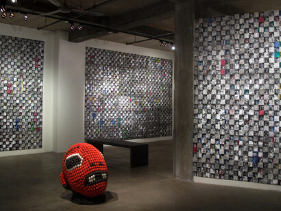 Pefura: Nos Voyages Immobiles, Installation view