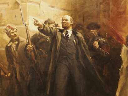 Lenin dibujado por Victor Tsyplakov (1915-1986)