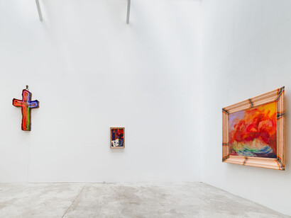 Stefan Nikolaev, The innocent eye, exhibition view. Courtesy of Michel Rein