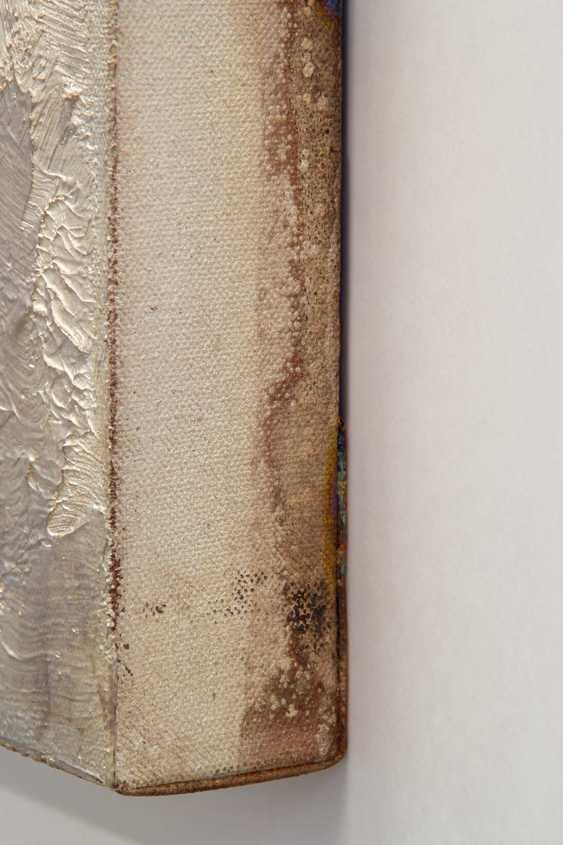 John Henderson, “Type” (detail), 2014, Copper electrotype with stainless steel frame, 61 x 45,7 x 3,8 cm / 24 x 18 x 1.5 inches, Courtesy Galerie Perrotin