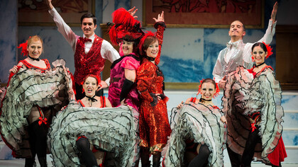 Compagnia Italiana di Operette. La Vedova Allegra