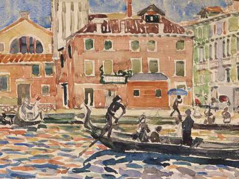Americans Abroad, 1860–1915. Courtesy of Portland Museum of Art