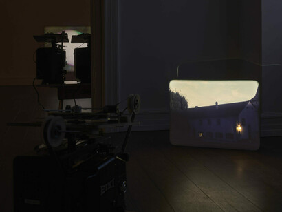João Maria Gusmão, Day for night. Clownwork and a pale horse, exhibition view. Courtesy of Sies + Höke Galerie
