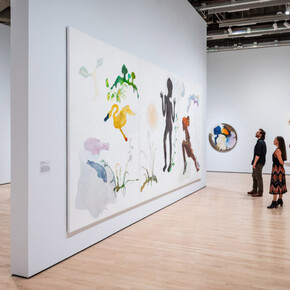 Suzanne Jackson, What is love, exhibition view. Courtesy of San Francisco Museum of Modern Art