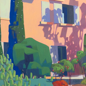 Timm Blandin, Les ombres sur la maison. Courtesy of Galerie Sept