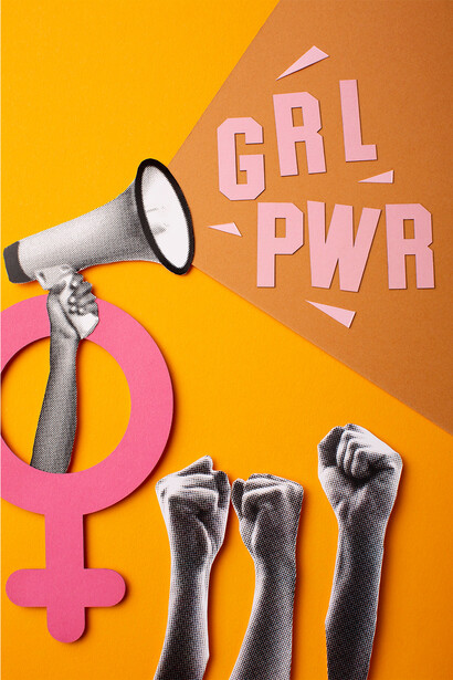 Feminismo. Ao mesmo tempo, observamos uma romantização do feminino, o que pode ser prejudicial para a nossa luta, uma vez que perpetua a imagem da mulher como um ser frágil, dependente e subserviente