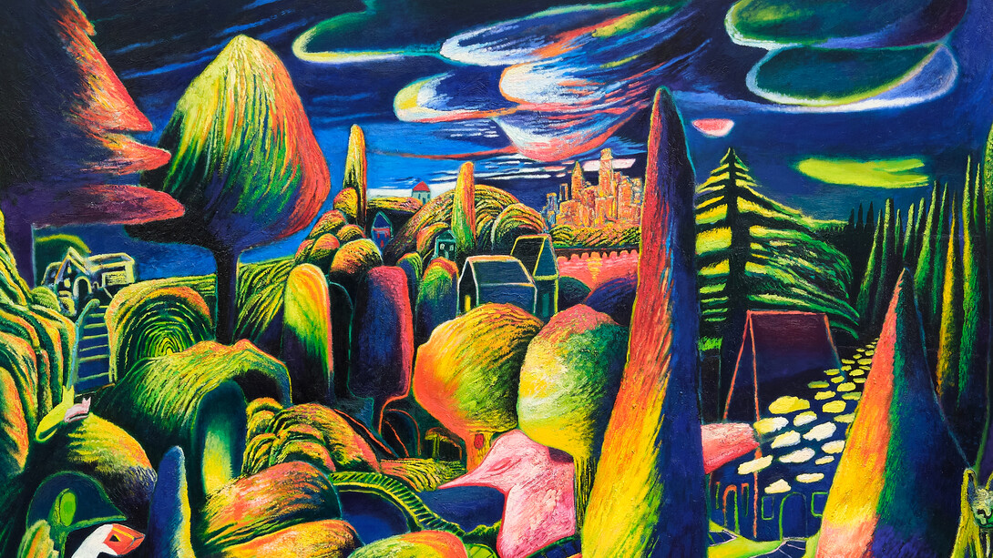 Raymie Iadevaia, Went looking for the sun, 2024. Courtesy of The Pit Gallery