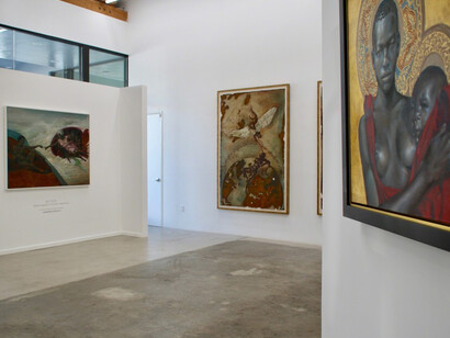 Black Imaginary To Counter Hegemony, Exhibition view. Courtesy of Simard Bilodeau Contemporary