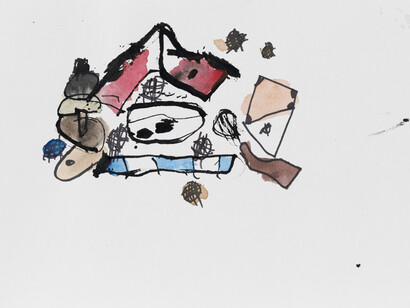 Student artwork, 3rd grade, PS 144, Queens, 2014. Photo: Kris McKay © 2014 Solomon R. Guggenheim Foundation