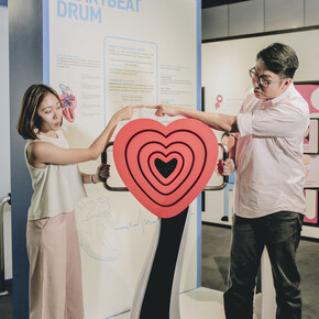 Dialogue with time. Embrace ageing, exhibition view. Courtesy of Science Centre