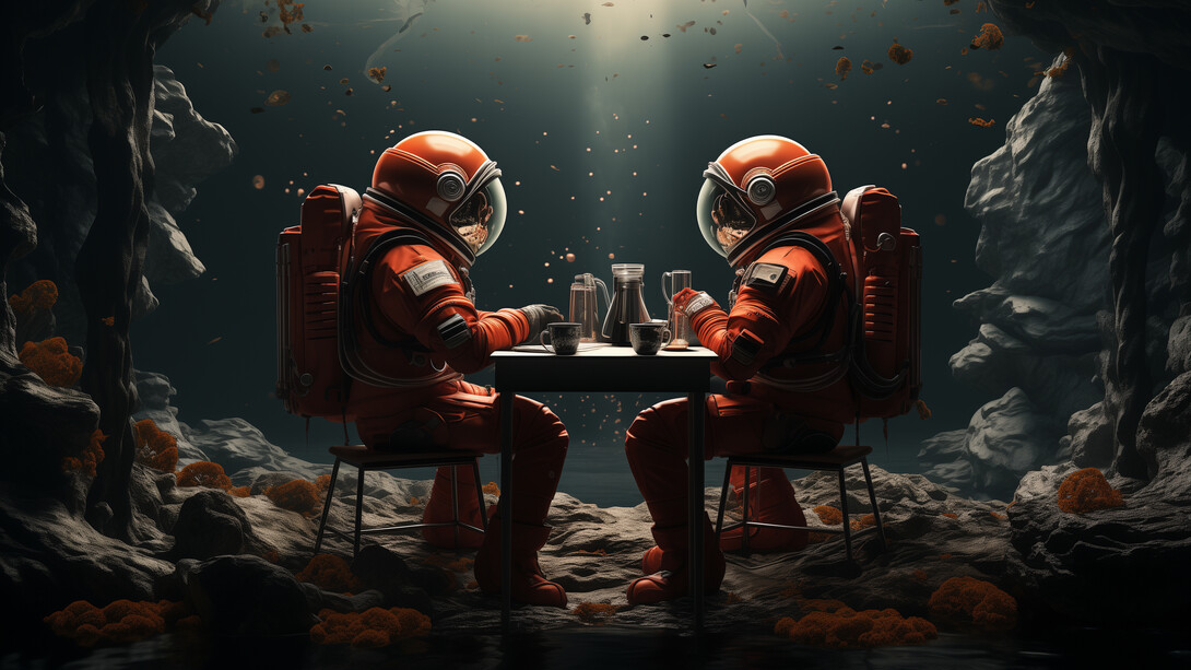 Astronaut food has come a long way from the old “toothpaste tubes”