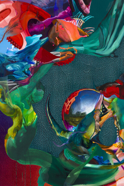 Ilana Savdie, Gorgon stare (detail), 2026. Courtesy of Jessica Silverman