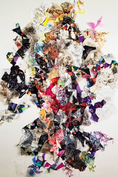 Holly Wong, Lost language II, 2018. Courtesy the artist and the Contemporary Jewish Museum