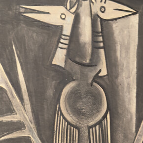 Wifredo Lam, Le guerrier. Cortesía de Gary Nader Gallery