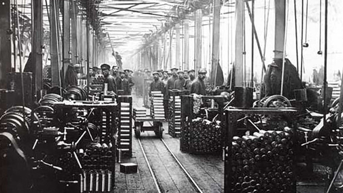 Atelier Karl Bulla e figli. Fabbrica a S.Pietroburgo