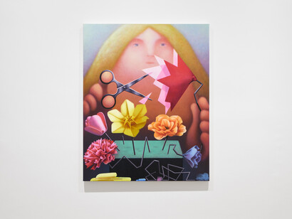 Eleanor Swordy, Say less, exhibition view. Courtesy of Galerie Max Hetzler