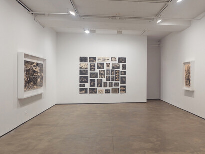 Sun Xun, Exhibition view. Courtesy of Sean Kelly