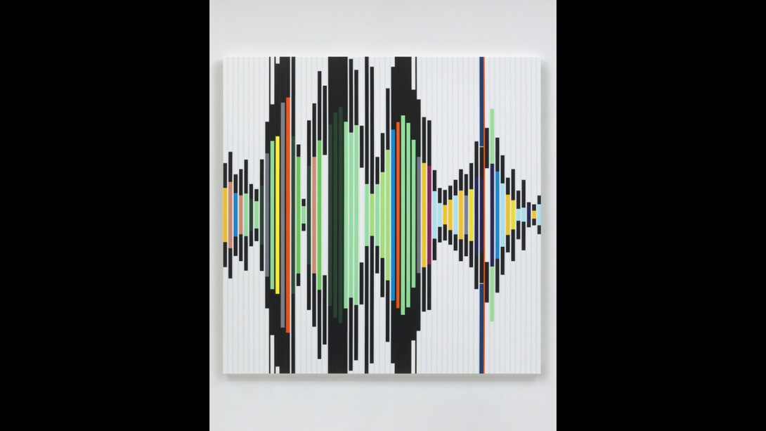 Sarah Morris. Courtesy of White Cube