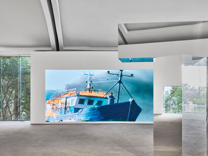 Varios artistas, Capítulo VII, shifting grounds, vista de exhibición. Cortesía de la Galería OMR
