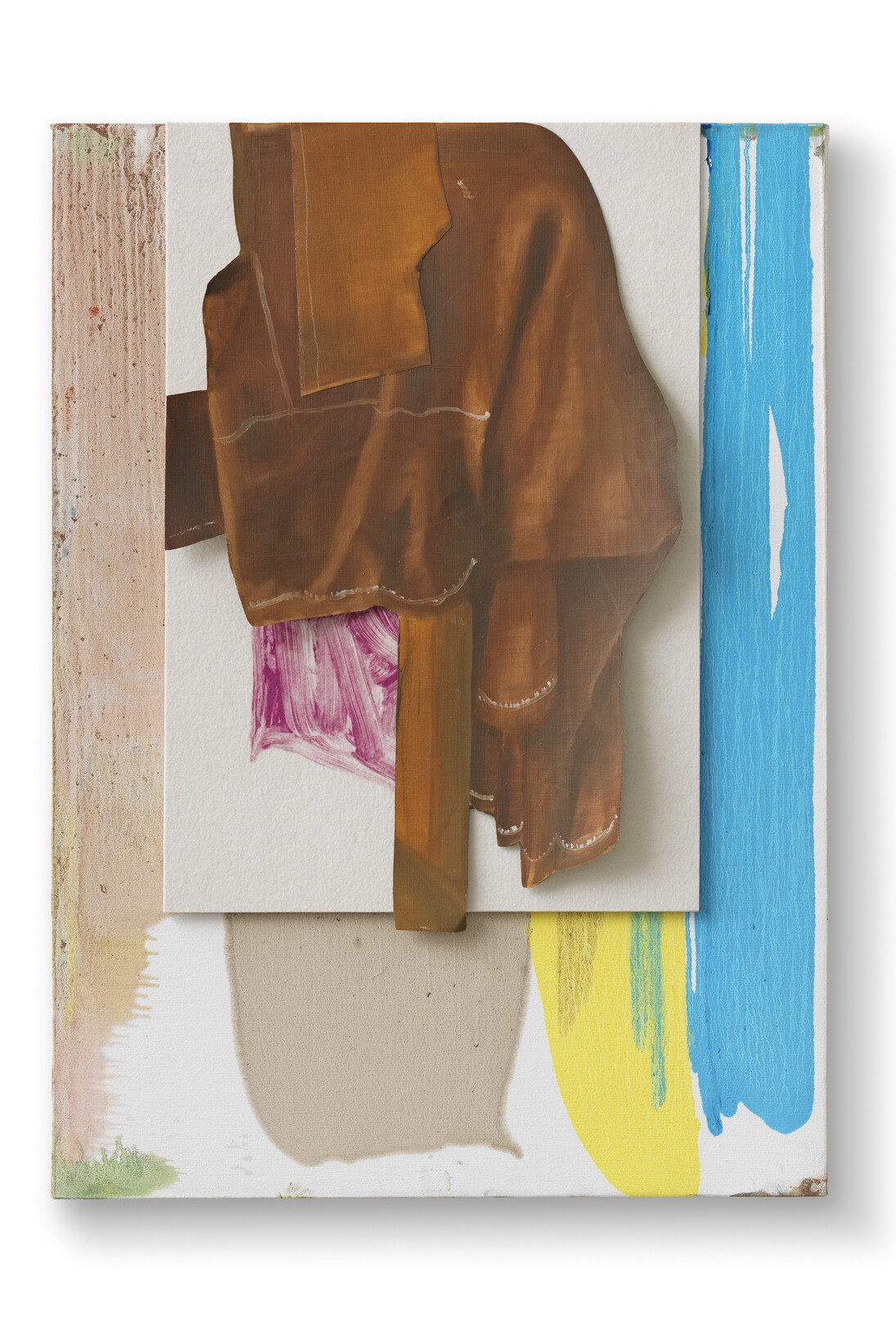 Arturo Herrera, Untitled (17th June), 2014, Mixed media on canvas, 30.75 x 22.5 inches, 78 x 57 cm