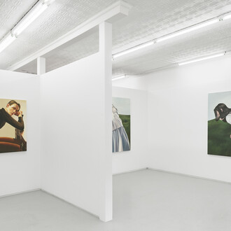 Molly Bounds, The light that loses, the night that wins, exhibition view. Courtesy of Mrs. 