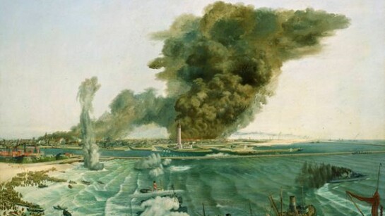 Withdrawal from Dunkirk, June 1940 by Richard Eurich, © National Maritime Museum