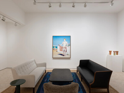 Caroline Coon, Fear gives wings to courage, exhibition view. Courtesy of Stephen Friedman Gallery