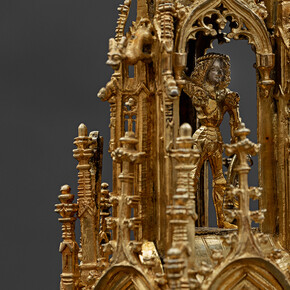 Hans Ryssenberg, The monstrance by Hans Ryssenberg, exhibition view. Courtesy of The State Hermitage Museum