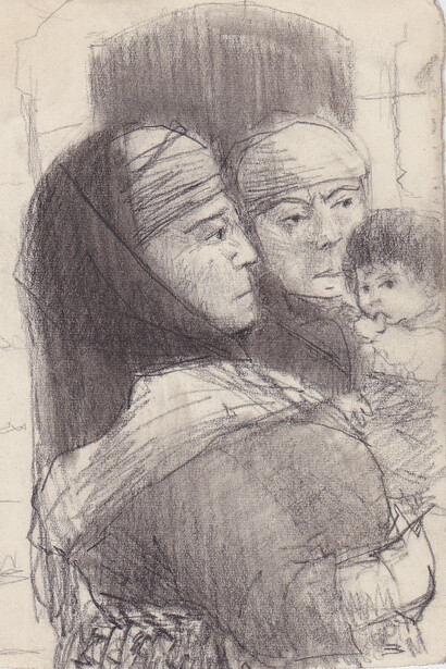 Eva Frankfurther, Two Women and a Child