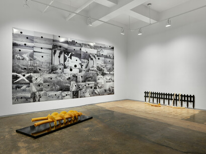 Ohan Breiding, Beside the sun, exhibition view. Courtesy of A.I.R. Gallery