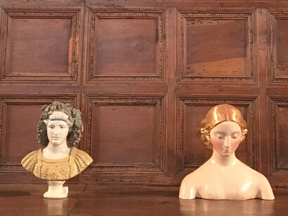 Sculptures of Glenn Brown (detail). Ph Simona Fossi / MUS.E