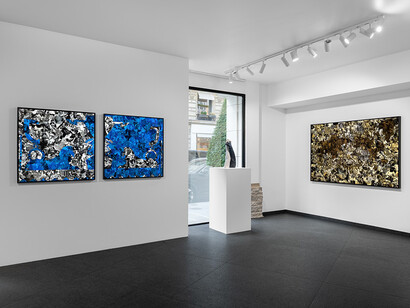Hank Willis Thomas, Afterimage, exhibition view. Courtesy of Galleria Continua