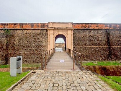 Entrada do Forte do Presépio, Pará, Brasil