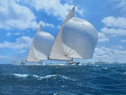 Shane Couch, 1934 Americas cup, 2024. Courtesy of Cavalier Gallery