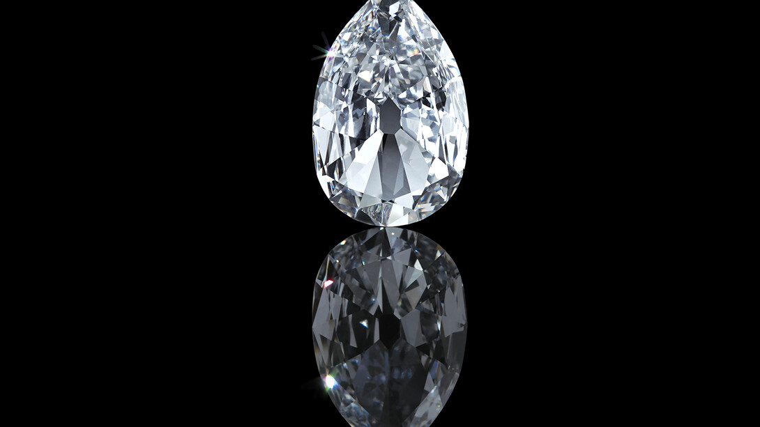 ‘Arcot II’ diamond 1760; modified 1959 and 2011, India, The Al Thani Collection © Servette Overseas Limited, 2014. Photograph: Prudence Cuming Associates Ltd
