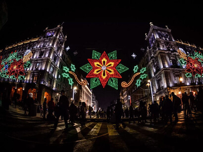 Iluminación navideña en la Ciudad de México, 2021