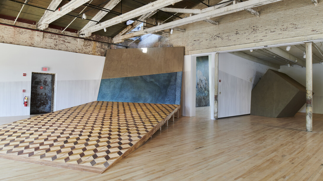 Daniela Rivera, Hacia cuando (To when), exhibition view. Courtesy of MASS MoCA