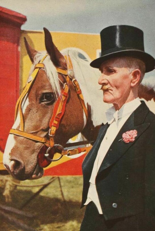 John Hinde, From British Circus Life, 1948, © National Media, Museum, Courtesy of the National Media Museum