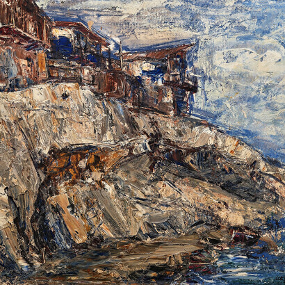 Ivan Hristov, Sozopol (detail), 1935. Courtesy of the National Gallery