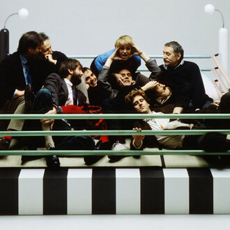 Memphis, Tawayara boxing ring conçu par Masanori Umeda, 1981. Avec l'aimable autorisation des Arts Décoratifs