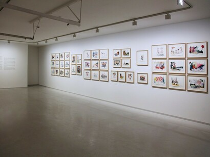 Nikita Shalenny, The Most Delicious American Mushrooms, Exhibition view. Courtesy of Sabsay