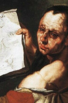 "Diógenes", Luca Giordano, siglo XVII