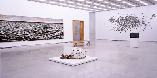Installation view: On the Horizon: Contemporary Cuban Art from the Jorge M. Pérez Collection, Pérez Art Museum Miami, 2017. Photo by PAMM