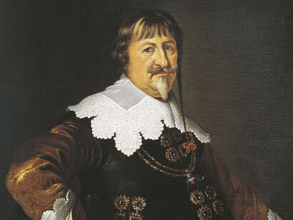 El rey Cristián IV de Dinamarca