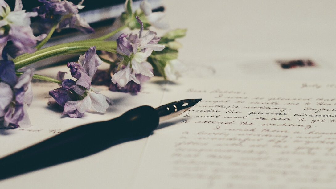 Put the pen to paper to tell your stories