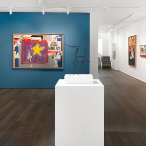 Jacques Villeglé, The french flaneur, exhibition view. Courtesy of Fleiss-Vallois Gallery