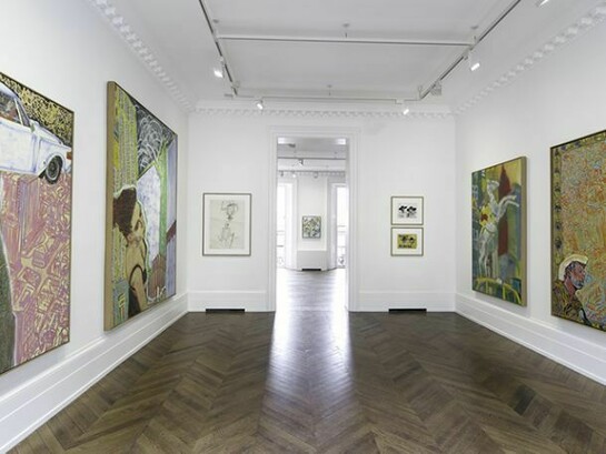 Peter Doig, Early Works, installation views, Courtesy Michael Werner Gallery, New York and London