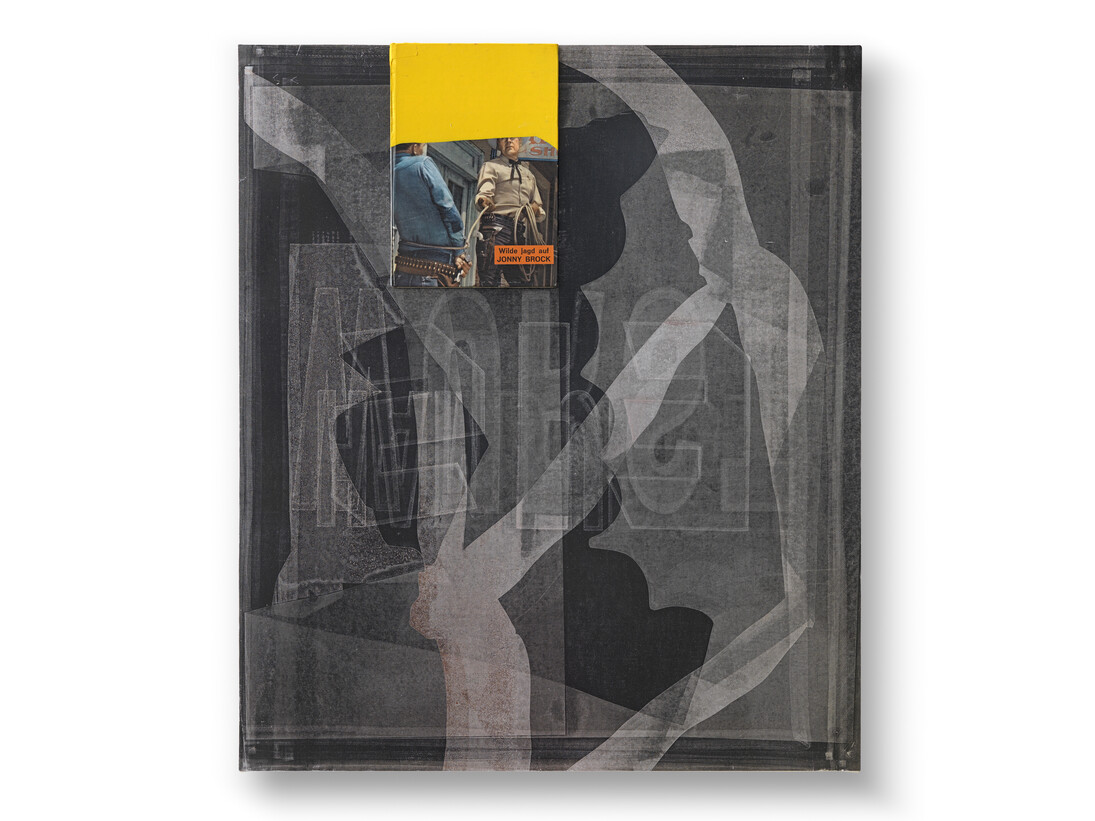 Arturo Herrera, Untitled (Jonny Brock), 2014, Mixed media on aluminium, 30.875 x 26.375 inches, 78.5 x 67 cm

