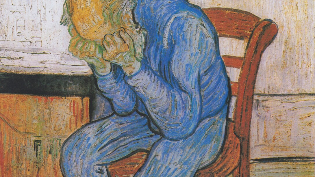 «En las puertas de la eternidad» (1890), Vincent van Gogh
